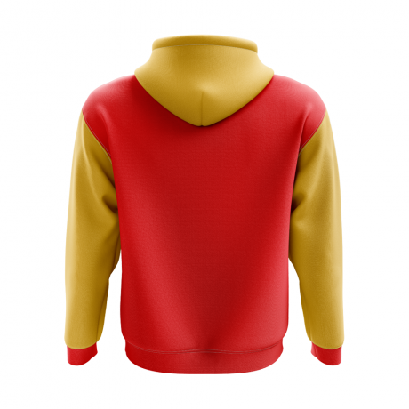East Timor Concept Country Football Hoody (Red)