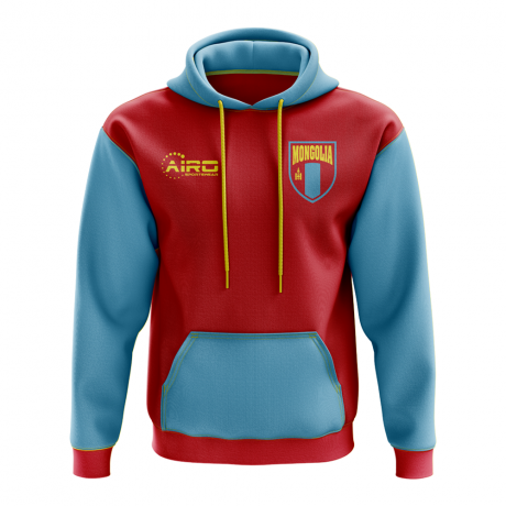 Mongolia Concept Country Football Hoody (Red)