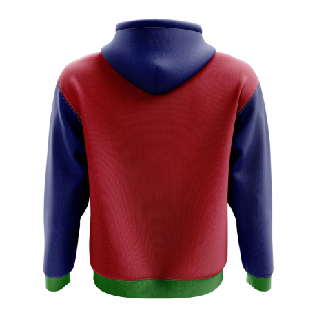 Namibia Concept Country Football Hoody (Red)