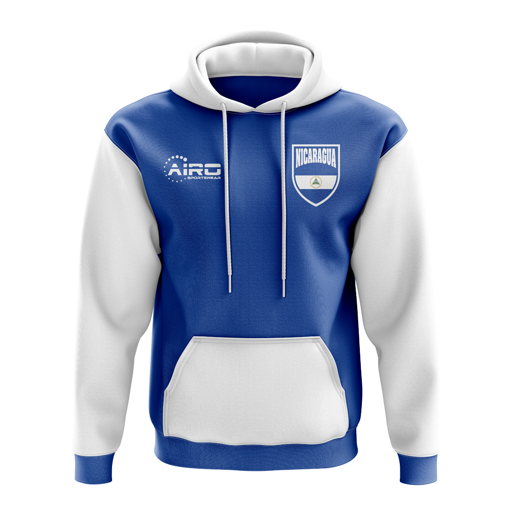 Nicaragua Concept Country Football Hoody (Blue)