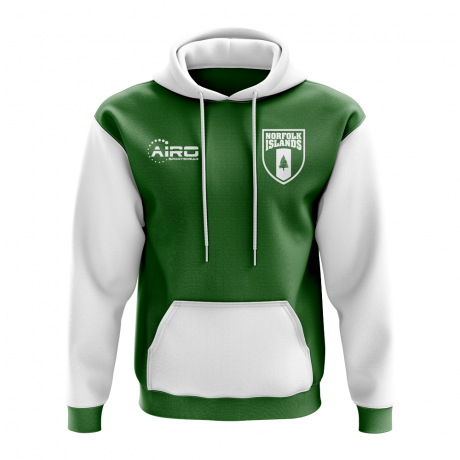 Norfolk Islands Concept Country Football Hoody (Green)