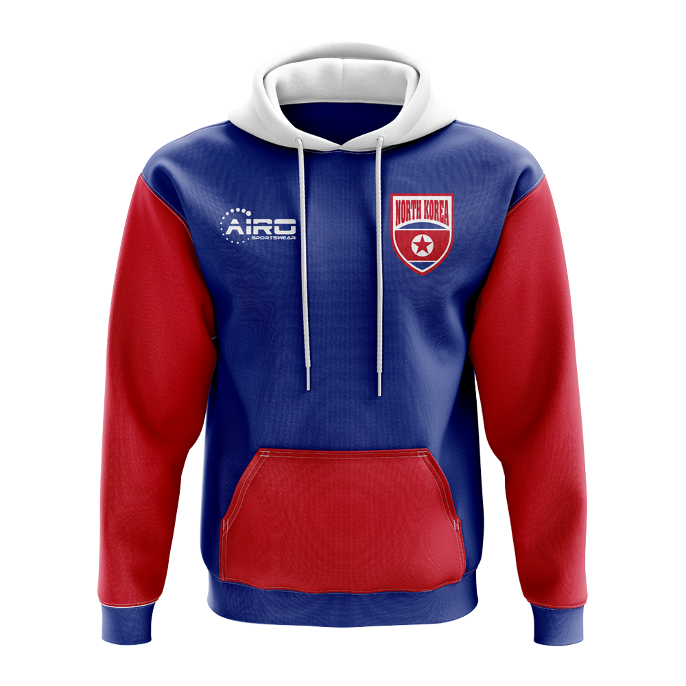 North Korea Concept Country Football Hoody (Blue)