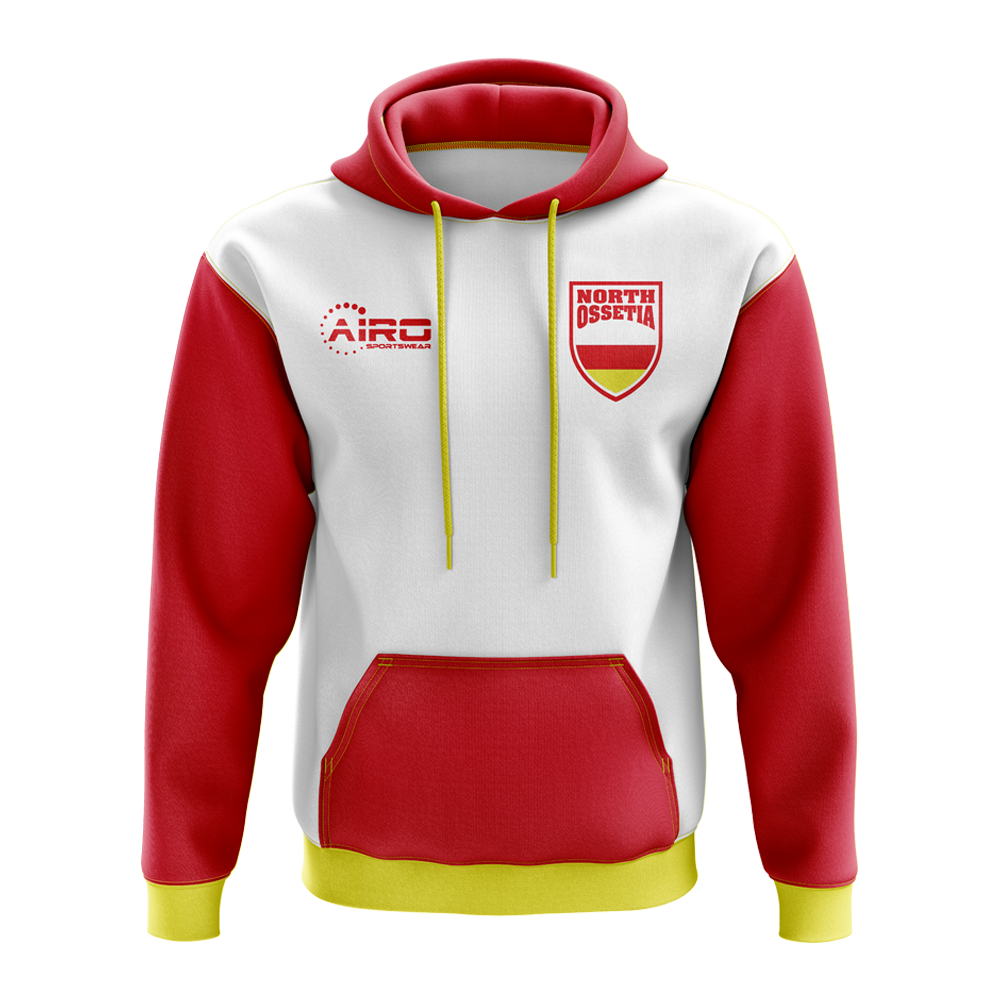 North Ossetia Concept Country Football Hoody (White)