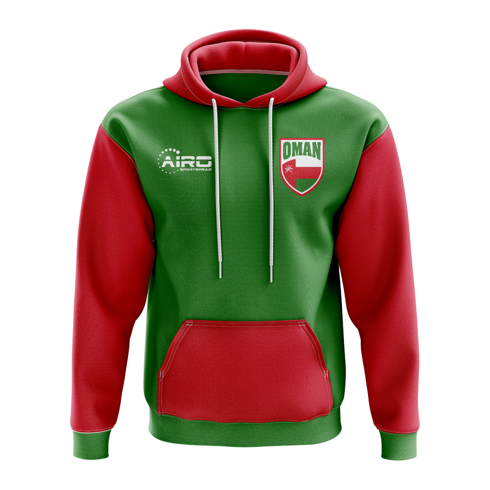 Oman Concept Country Football Hoody (Green)