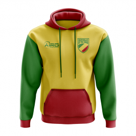 Republic Of Congo Concept Country Football Hoody (Yellow)