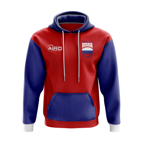 Russia Concept Country Football Hoody (Red)