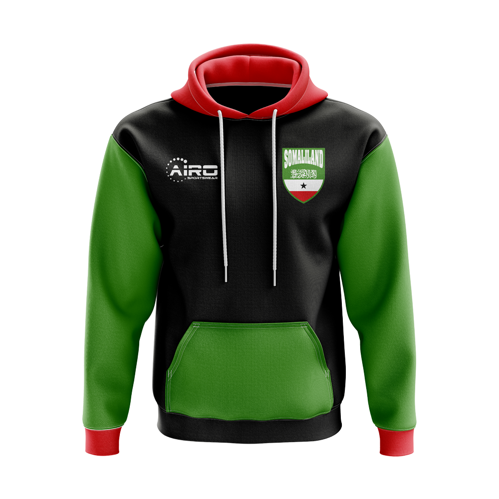 Somaliland Concept Country Football Hoody (Black)