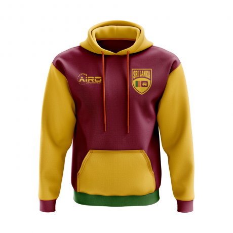 Sri Lanka Concept Country Football Hoody (Red)