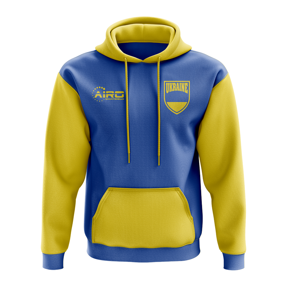 Ukraine Concept Country Football Hoody (Blue)