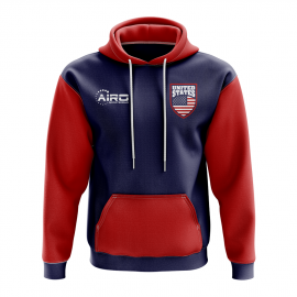 United States Concept Country Football Hoody (Navy)