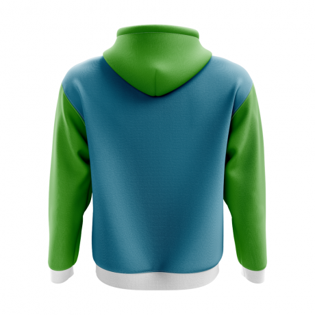 Uzbekistan Concept Country Football Hoody (Sky)