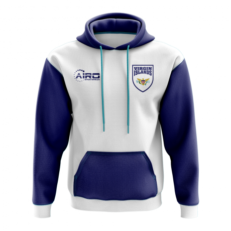 Virgin Islands Concept Country Football Hoody (White)