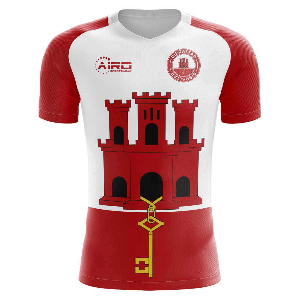 2023-2024 Gibraltar Home Concept Football Shirt - Adult Long Sleeve