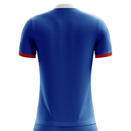 2025-2026 Iceland Supporters Home Concept Football Shirt - Kids (Long Sleeve)