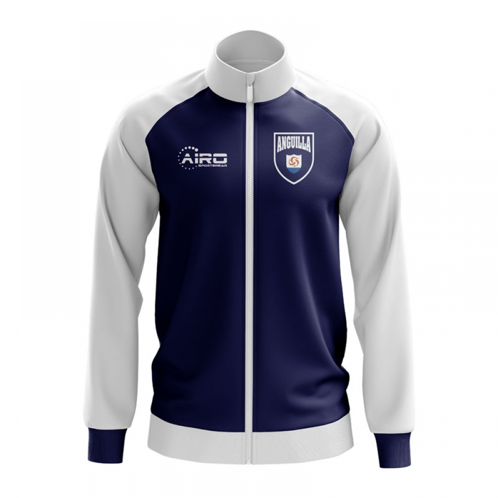 Anguilla Concept Football Track Jacket (Blue) - Kids