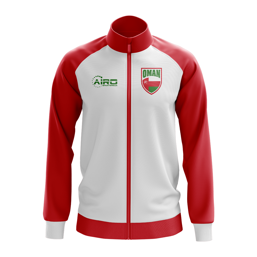 OmanConcept Football Track Jacket (White)