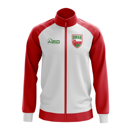 OmanConcept Football Track Jacket (White)