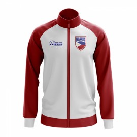 Philippines Concept Football Track Jacket (White) - Kids