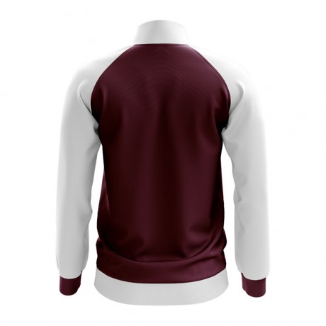 Qatar Concept Football Track Jacket (Burgundy)