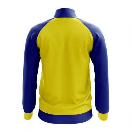 Barbados Concept Football Track Jacket (Yellow) - Kids