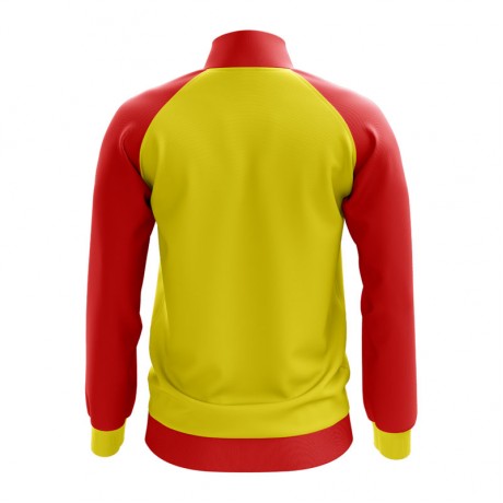 Bhutan Concept Football Track Jacket (Yellow) - Kids