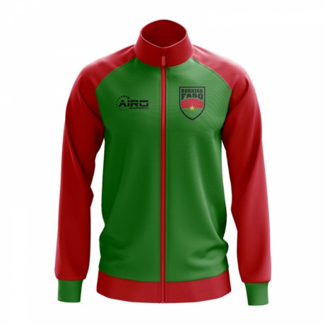 Burkina Faso Concept Football Track Jacket (Green)