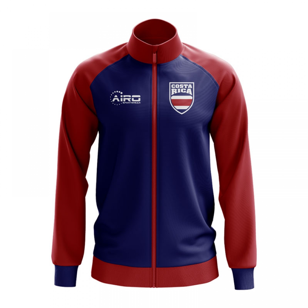 Costa Rica Concept Football Track Jacket (Blue)