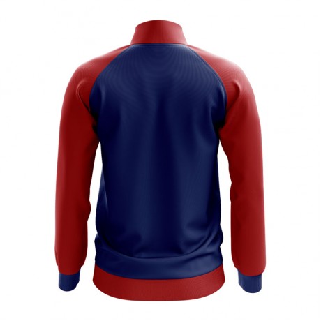 Czech Republic Concept Football Track Jacket (Blue) - Kids