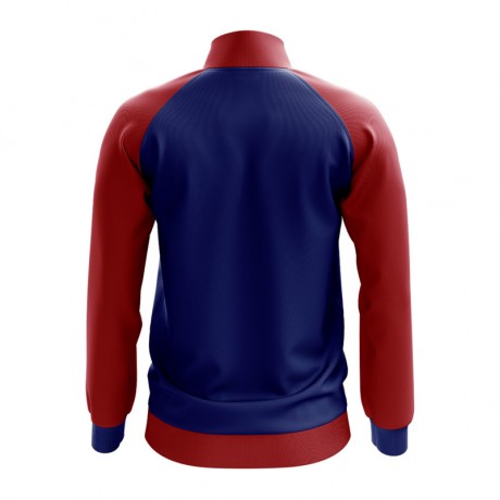 Dominican Republic Concept Football Track Jacket (Blue) - Kids