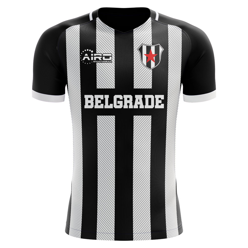 2024-2025 Partizan Belgrade Home Concept Football Shirt - Adult Long Sleeve