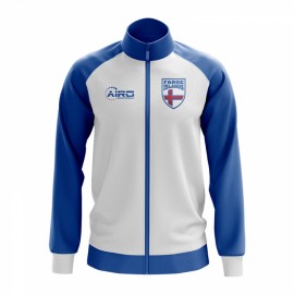 Faroe Islands Concept Football Track Jacket (White)