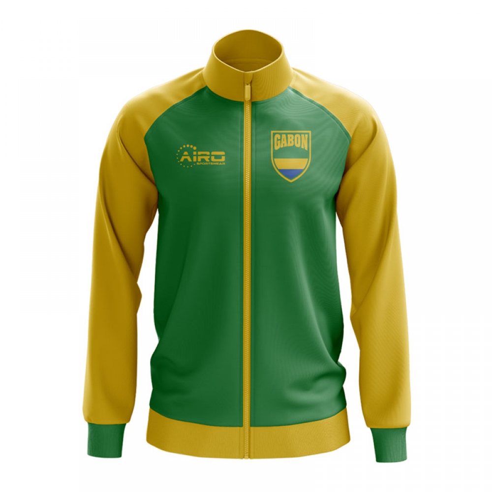 Gabon Concept Football Track Jacket (Green)