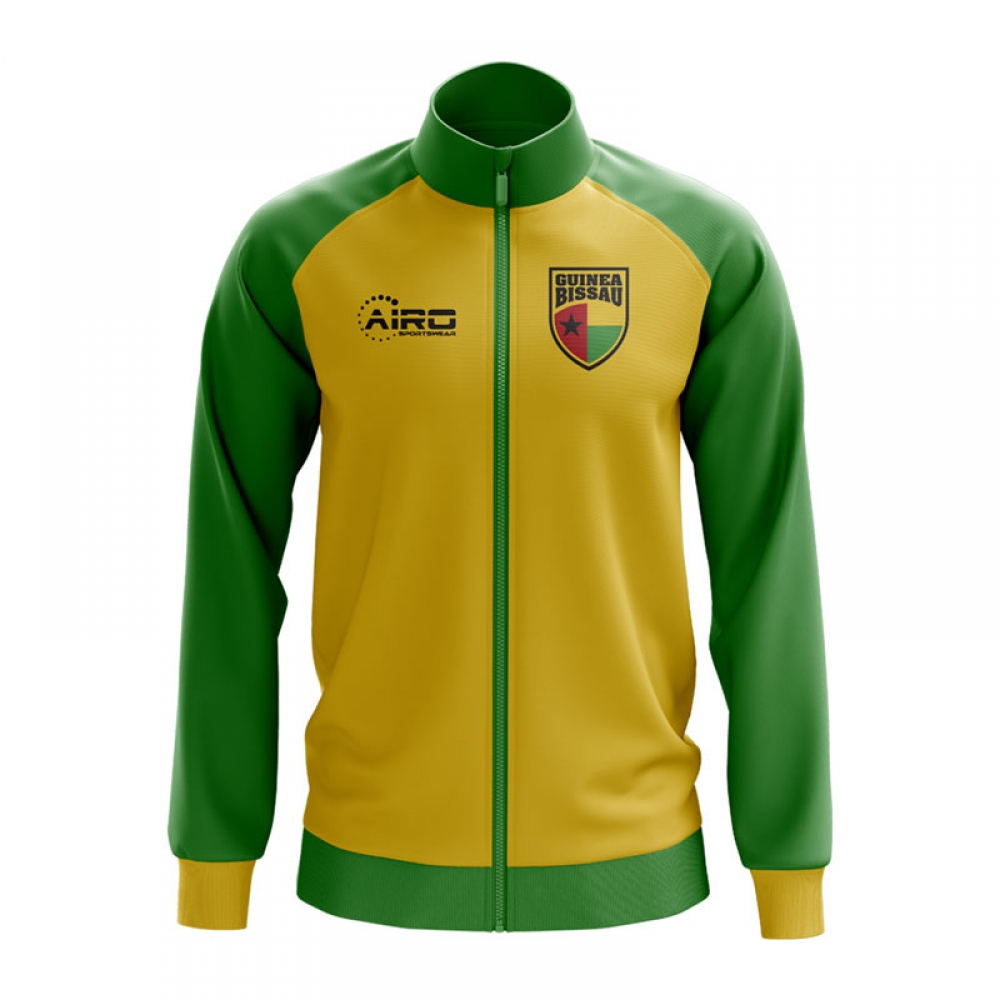 Guinea Bissau Bissau Concept Football Track Jacket (Yellow)