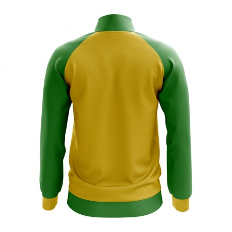 Guinea Bissau Bissau Concept Football Track Jacket (Yellow)