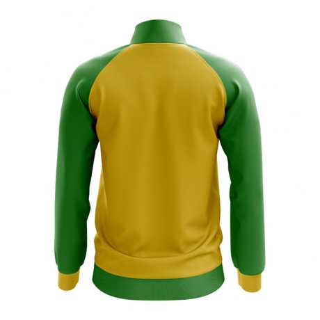 Guyana Concept Football Track Jacket (Yellow)