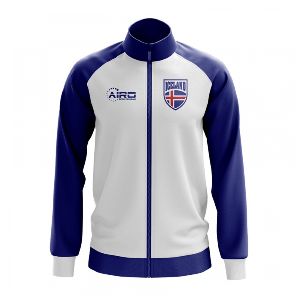 Iceland Concept Football Track Jacket (White)