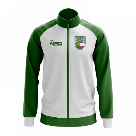 Khakassia Concept Football Track Jacket (White)