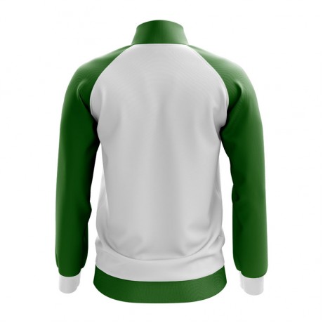 Khakassia Concept Football Track Jacket (White)