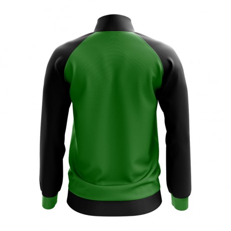 Saint Kitts and Nevis Concept Football Track Jacket (Green)