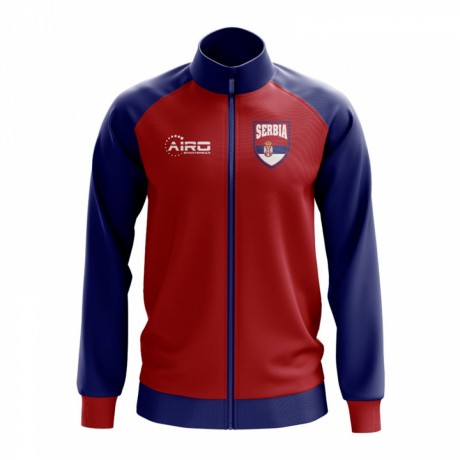 Serbia Concept Football Track Jacket (Red)