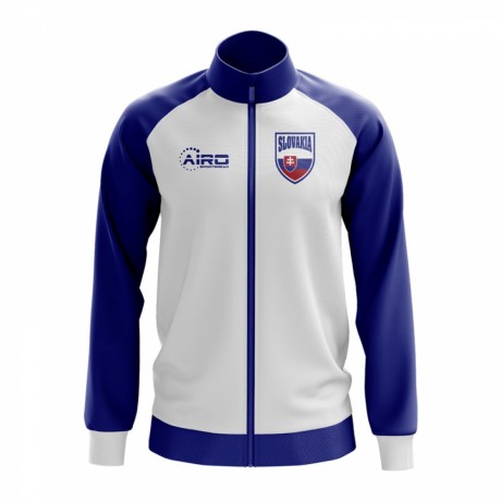 Slovakia Concept Football Track Jacket (White)