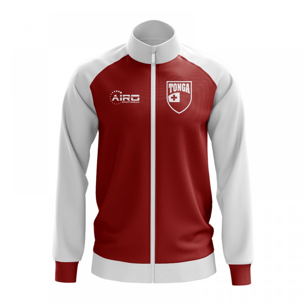 Tonga Concept Football Track Jacket (Red)