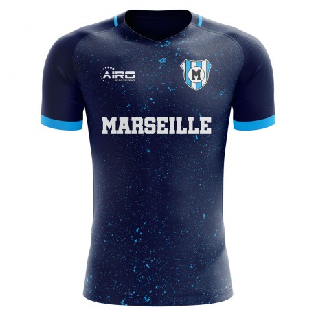 2025-2026 Marseille Third Concept Football Shirt - Kids (Long Sleeve)