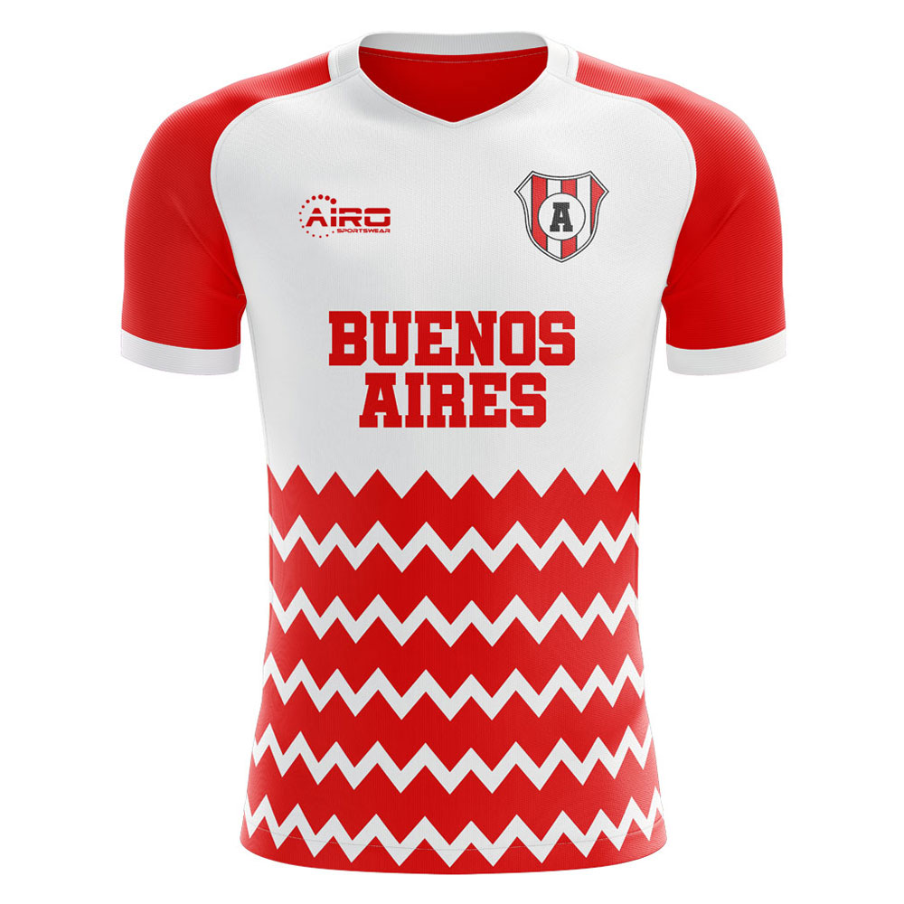 2023-2024 Argentinos Juniors Home Concept Football Shirt - Kids (Long Sleeve)