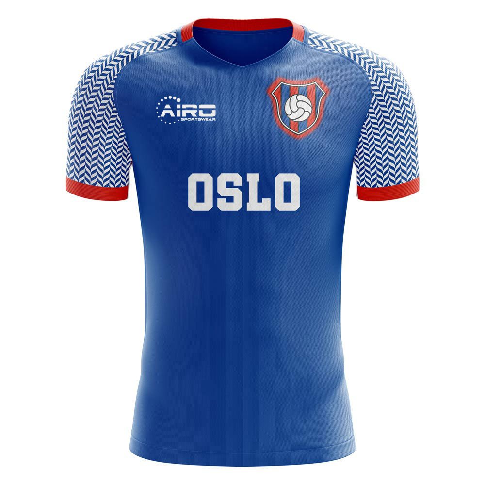 2023-2024 Valerenga Home Concept Football Shirt - Kids (Long Sleeve)