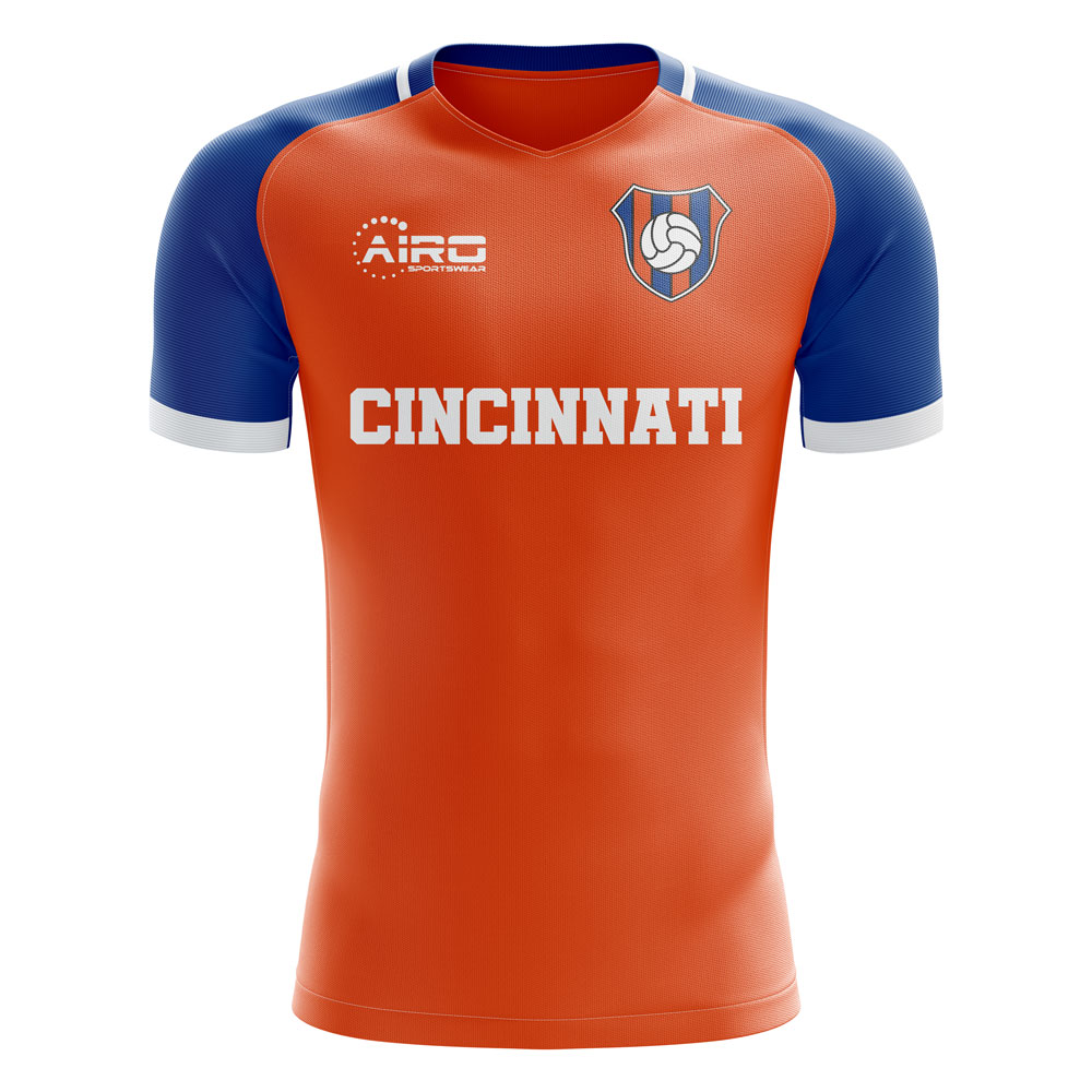 2023-2024 Cincinnati Home Concept Football Shirt - Kids (Long Sleeve)