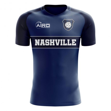 2024-2025 Nashville Home Concept Football Shirt - Kids (Long Sleeve)