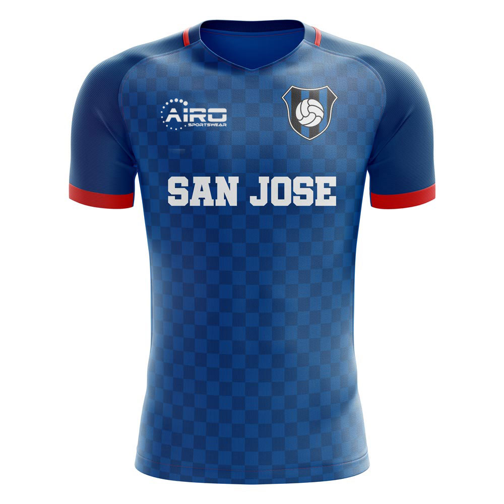 2023-2024 San Jose Home Concept Football Shirt - Adult Long Sleeve