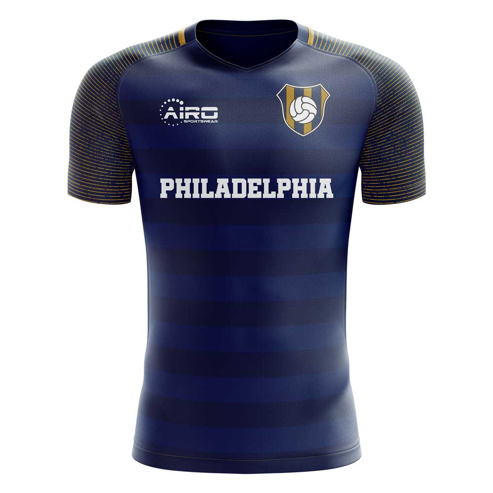 2024-2025 Philadelphia Home Concept Football Shirt - Kids (Long Sleeve)