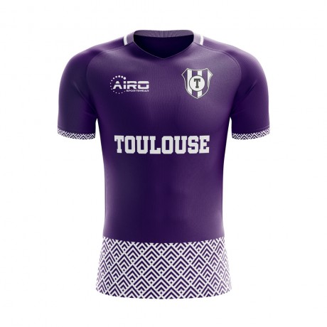 2025-2026 Toulouse Home Concept Football Shirt - Kids (Long Sleeve)